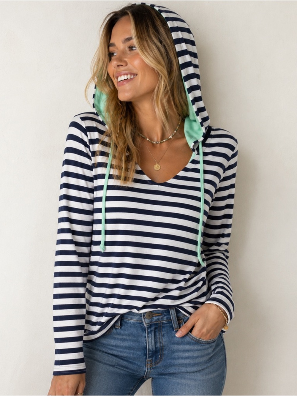 ✨ Sonoma Striped Hooded Top – Casual Everyday Essential ✨